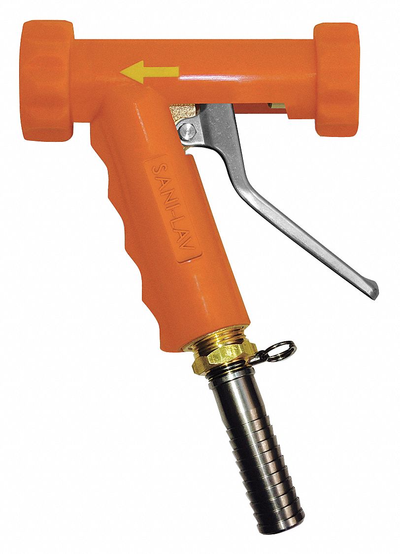 SPRAY NOZZLE: ¾ IN CONNECTION SIZE, GH, BRASS/STAINLESS STEEL, ORANGE, 5.3 GPM FLOW RATE