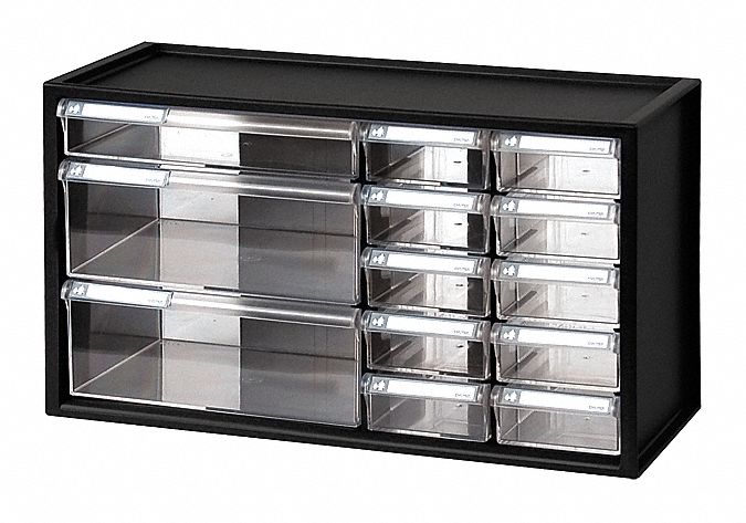 31TT94 - Compartment Cabinet 13 Bins 9-7/8 in H