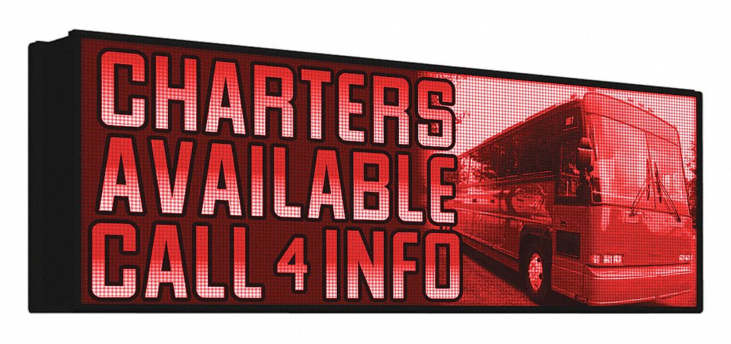 31TU17 - Electronic Message Display Sign Red