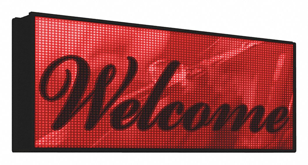 31TU19 - Electronic Message Display Sign Red