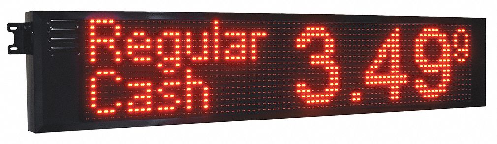 31TU20 - Electronic Message Display Sign Red