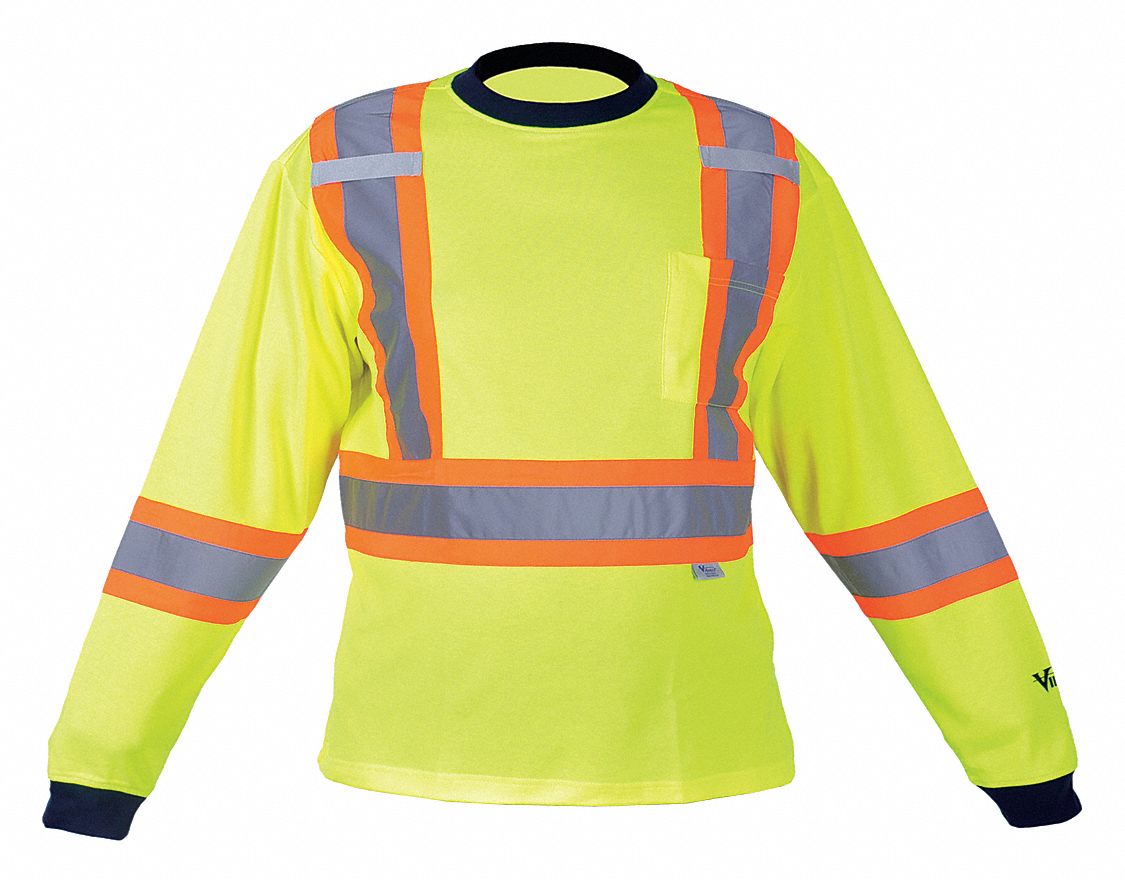 Long Sleeve Shirt, Unisex, 2XL, Grn