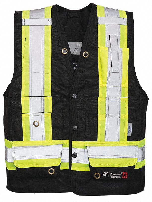 Flame resistant safety vest best sale