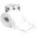 TOILET PAPER ROLL, STANDARD CORE, 1 PLY, SHEET SIZE 3½ X 4½ IN, WHITE, 96 PK