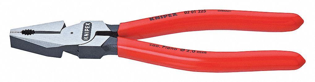 PLIERS, ATRAMENTIZED, POLISHED FINISH, INSULATED, 225 MM L, 355 G WEIGHT