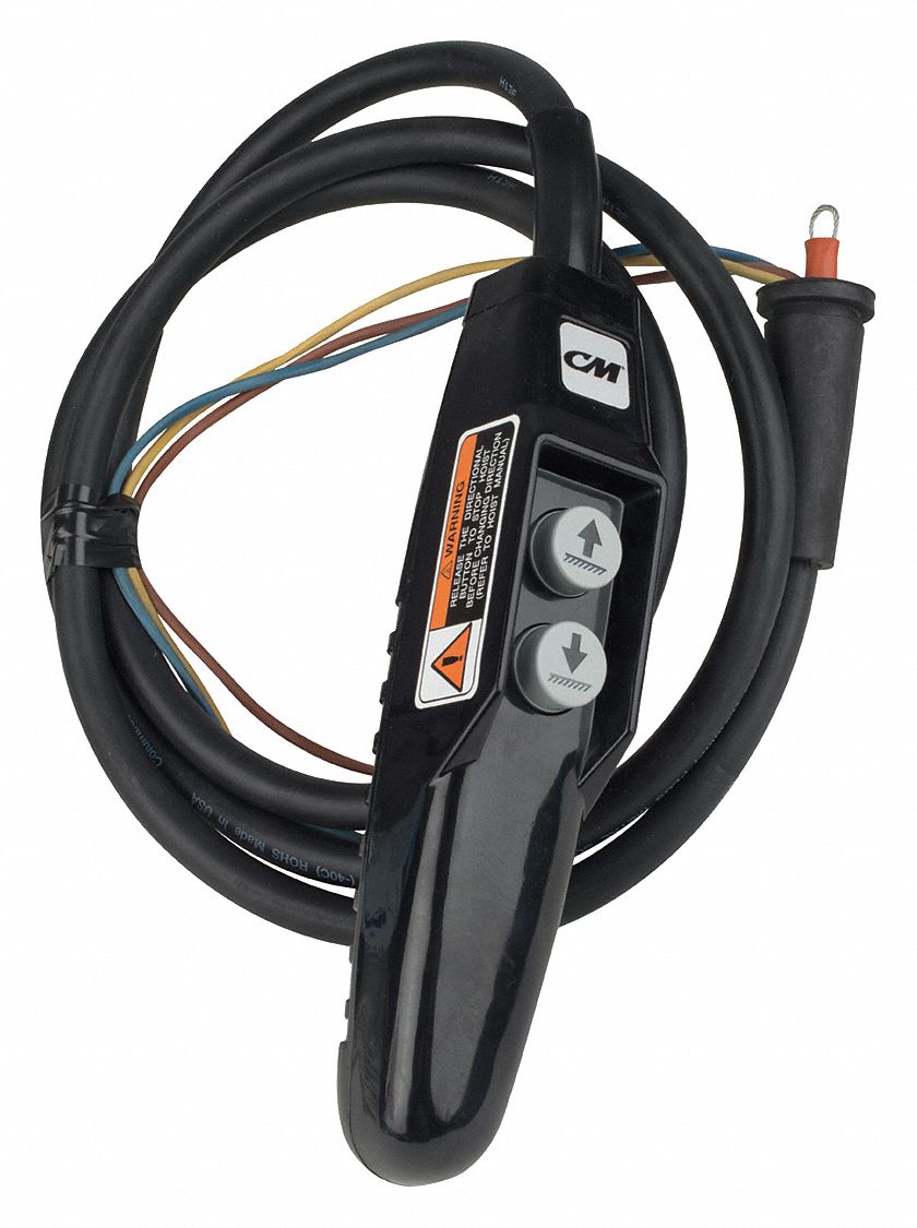 CM, Electric Chain Hoists, CM Valustar, Pendant Station with Cord