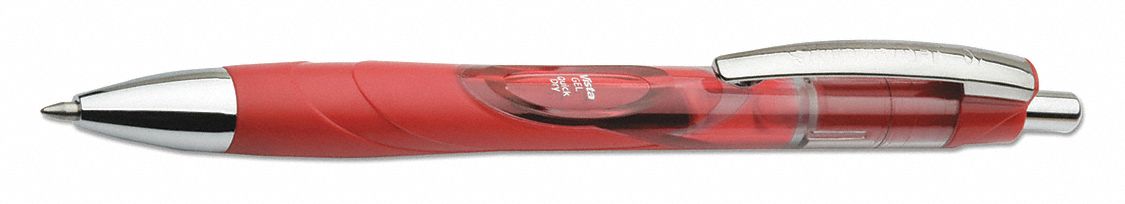 Pen Set Red Non-Erasable Gel PK12