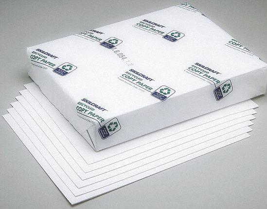 31UF69 - Bond Paper 8-1/2in x 14in White 20 lb.