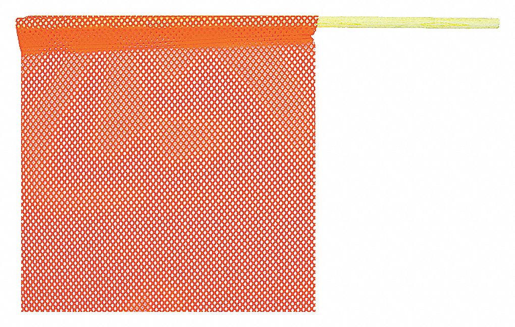 DRAPEAU L 30 X¾ PO PERSONNEL, ORANGE, 18 X 18 PO, JERSEY/BOIS