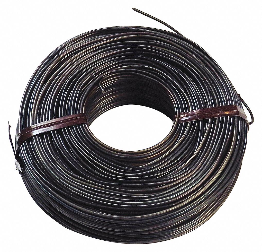 CCTI Rebar Tie Wire - 16 Gauge Black Soft Annealed 3.5 lb. Roll (Approx 340  Ft) - 1 Pack