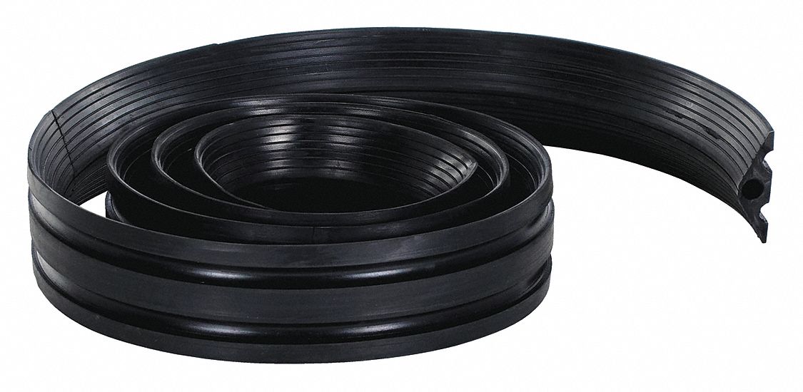 EXTRUDED, RUBBER CORD/CABLE PROTECTOR, 6.4K, 12 FT