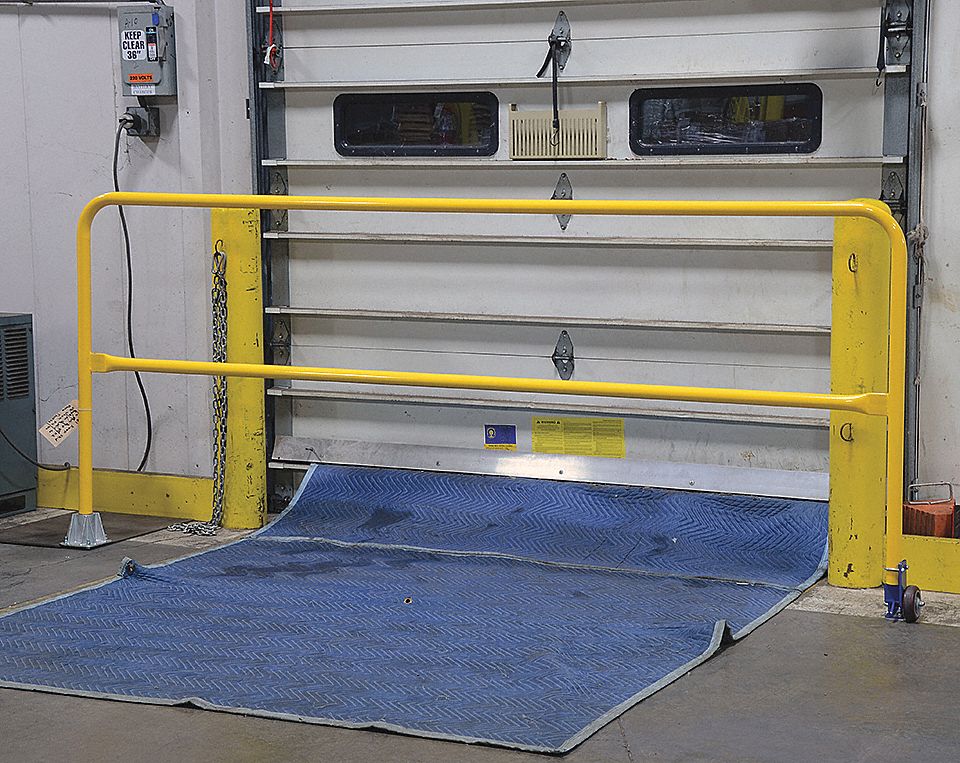 Loading Dock Barrier Strap Loading Dock Safety Gate Install