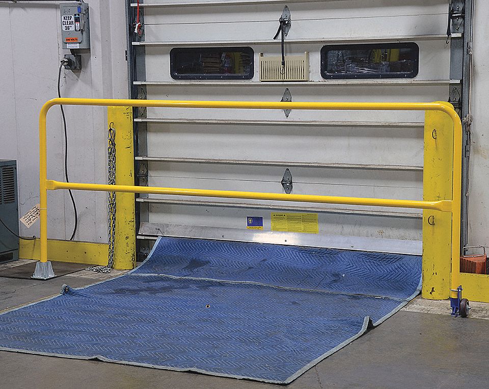 BARRIER DOCK ROLL SAFETY GATE 9FT