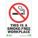 SIGN SMOKEFREE WORKPLACE 14HX10W AL