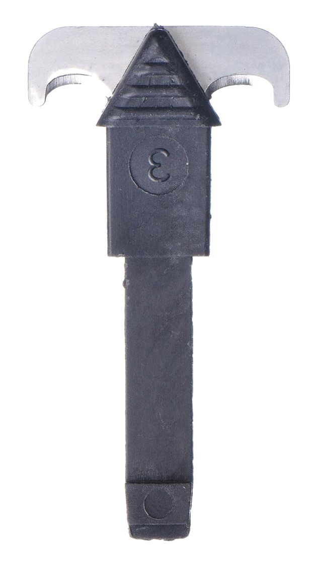 CUTTER HEAD WITH BLADE, 1⅛ IN BLADE L, 1 1/16 IN BLADE W, 0.03125 IN BLADE THICK, 25 PK