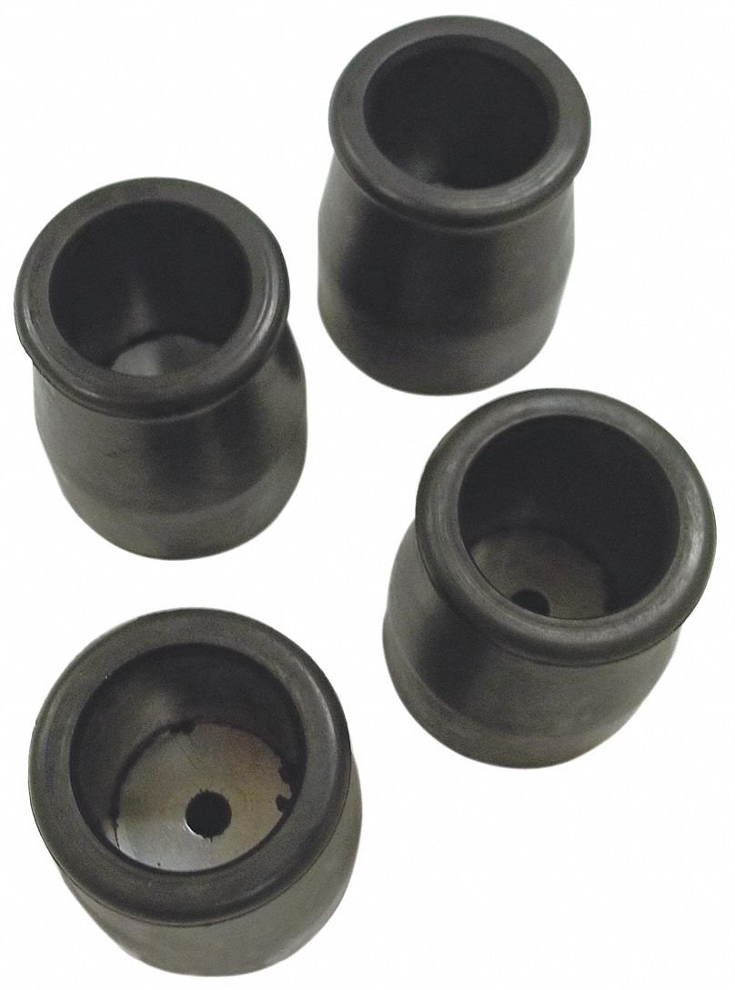 Ladder Crutch Tip: For Rolling Ladders, Feet & Shoes