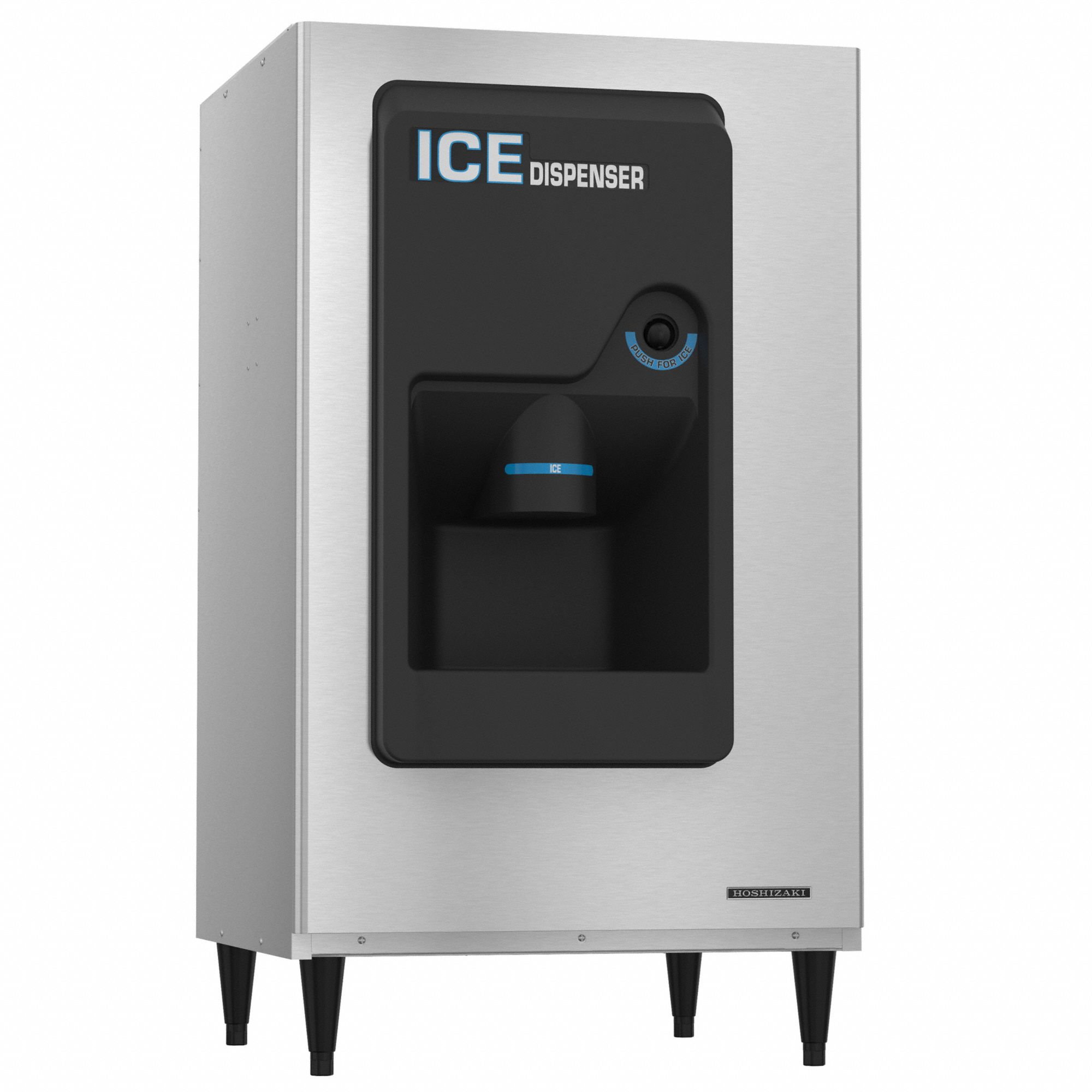 HOSHIZAKI, 200 lb Storage Capacity, Push Button, Ice Dispenser 31XC30