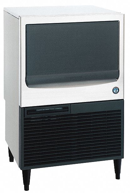 Ice Machine: Crescent, 153 lb Ice per Day, Water Cooled, 39 in Ht, 23 3/4 in Wd, 28 in Dp