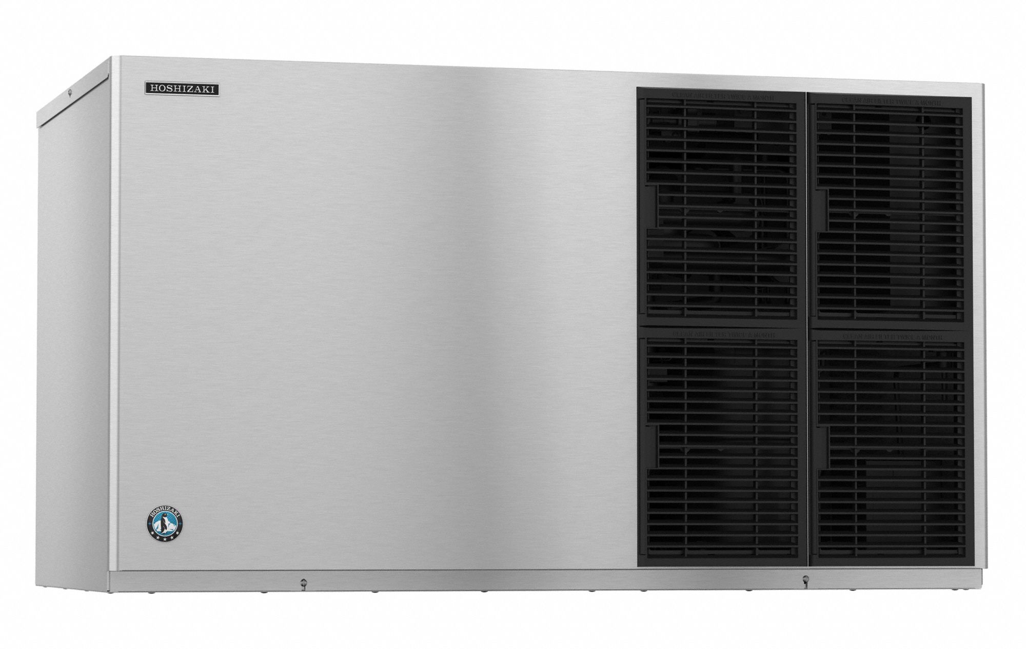 Ice Machine: Crescent, 1, 513 lb Ice per Day, Air Cooled, 27 3/8 in Ht, 48 in Wd, Modular