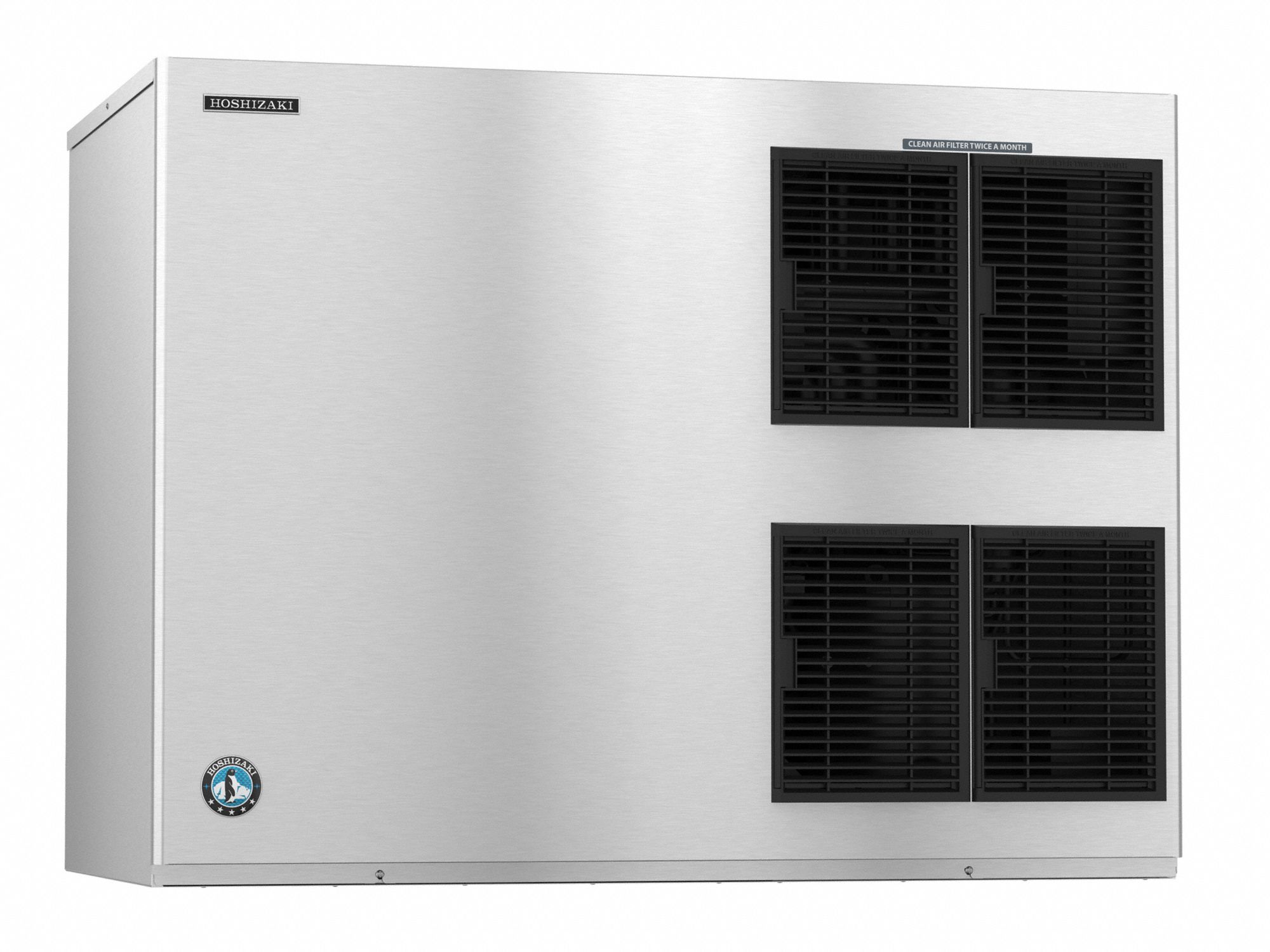 Ice Machine: Crescent, 1, 865 lb Ice per Day, Air Cooled, 36 1/2 in Ht, 48 in Wd, Modular