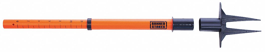 PLUS Barrier System Post, 22-42", OR, PK5