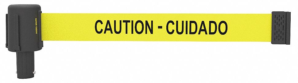 PLUS Barrier System Head, Caution-Cuidado