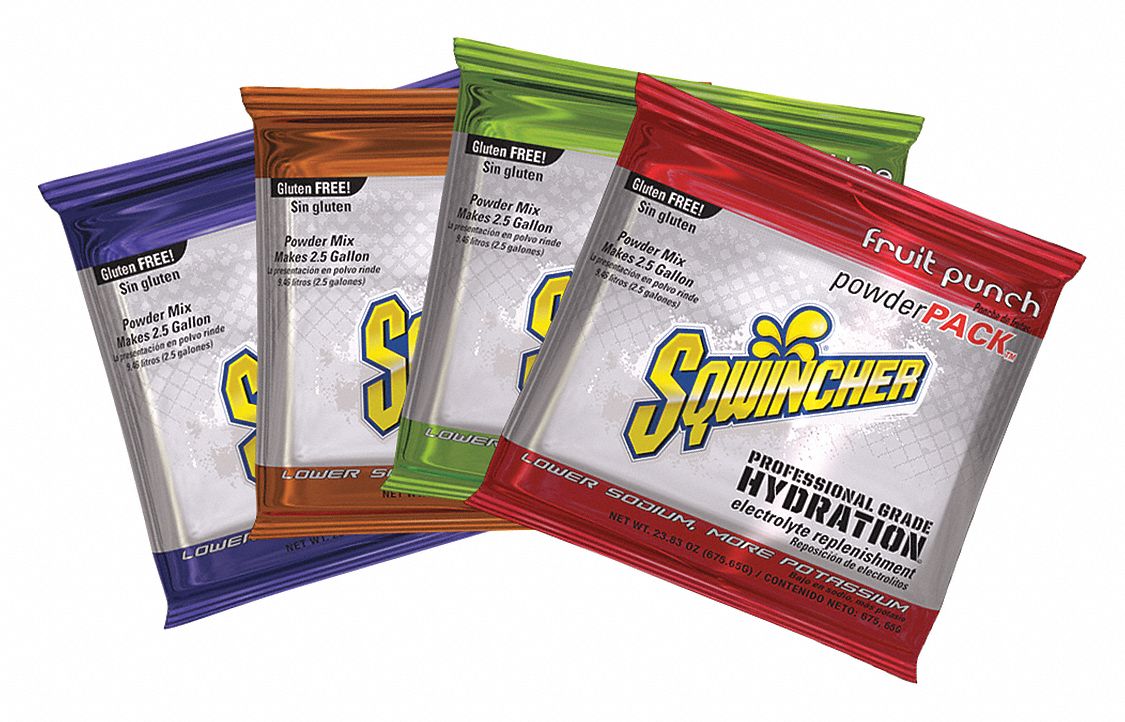 Sports Drink Assorted 2-1/2 gal PK32