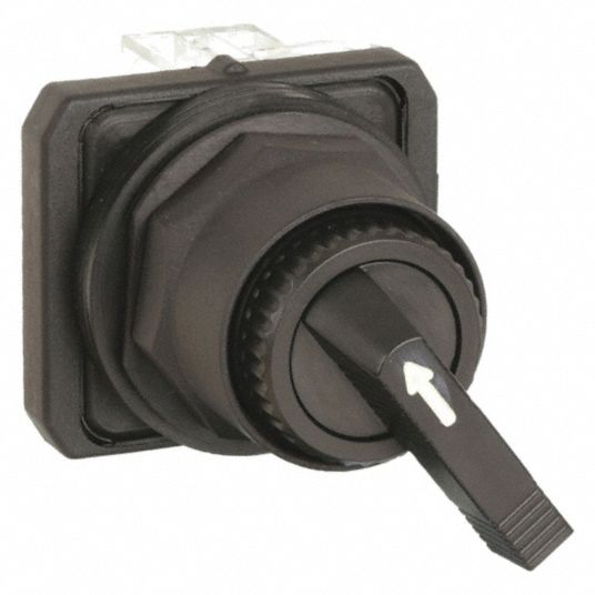 DAYTON, 30 mm Panel Mounting Size, 2 Positions, Selector Switch ...