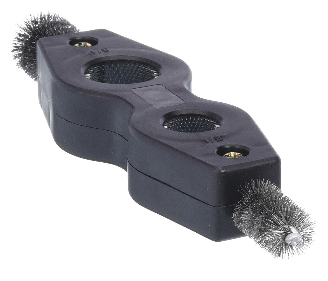 KISSLER, Metal Bristle, Black, Tube and Pipe Brush 31XJ02080615