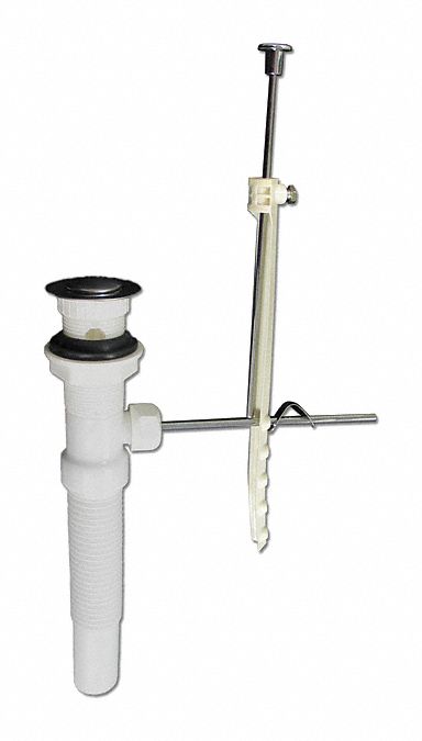 KISSLER DRAIN ASSEMBLY: 1½ IN OVERALL DIA, 12 IN BODY H, 1½