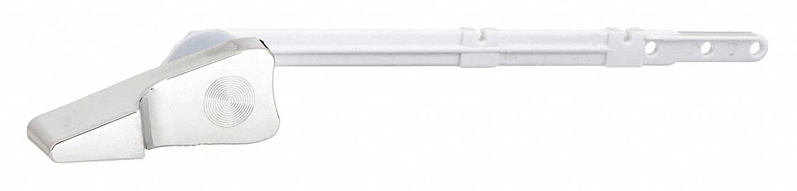 TRIP LEVER, UNIVERSAL FIT, 8 IN SIZE, PLASTIC