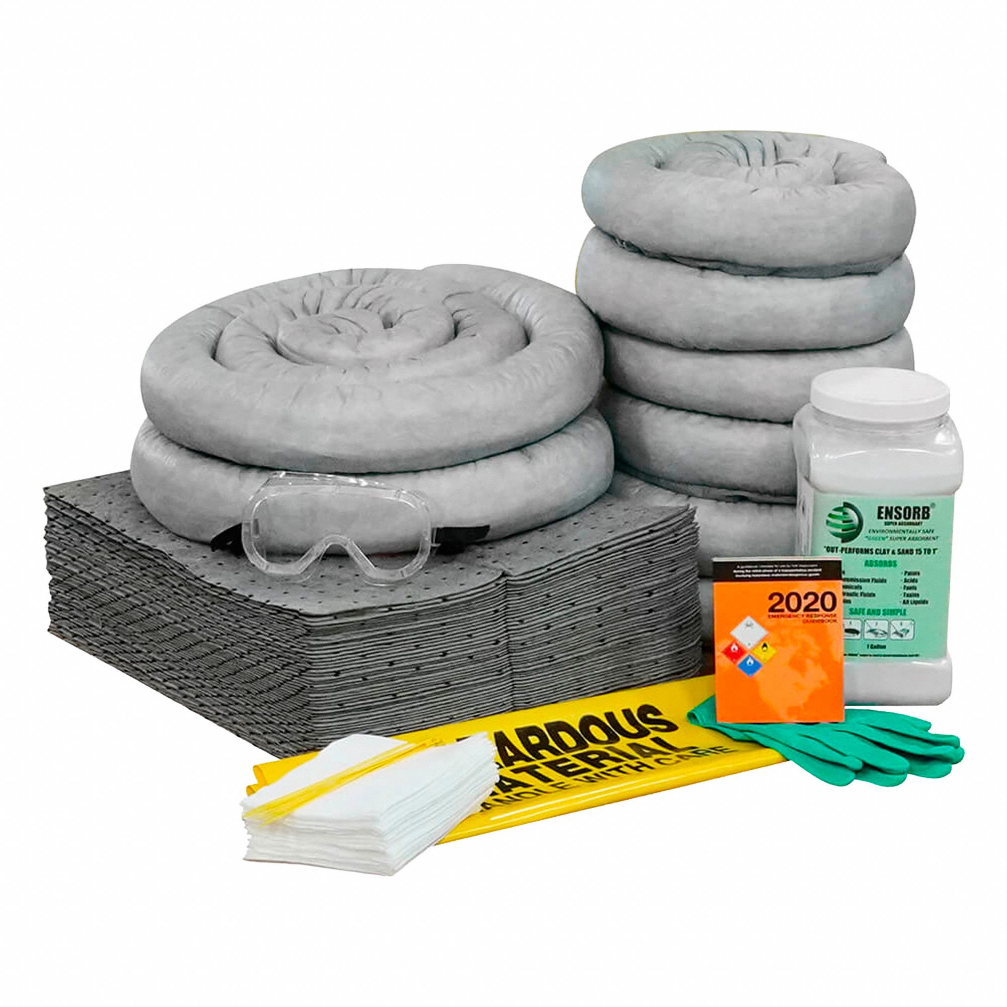 RECHARGE DE TROUSSE POUR DÉVERSEMENT, 23 GALLONS ABSORBÉS PAR KIT, CAPACITÉ DE 23 GAL