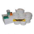 SPILL KIT REFILL, 62 GAL ABSORBED PER KIT, 2 GOGGLES/2 PAIRS OF NITRILE GLOVES