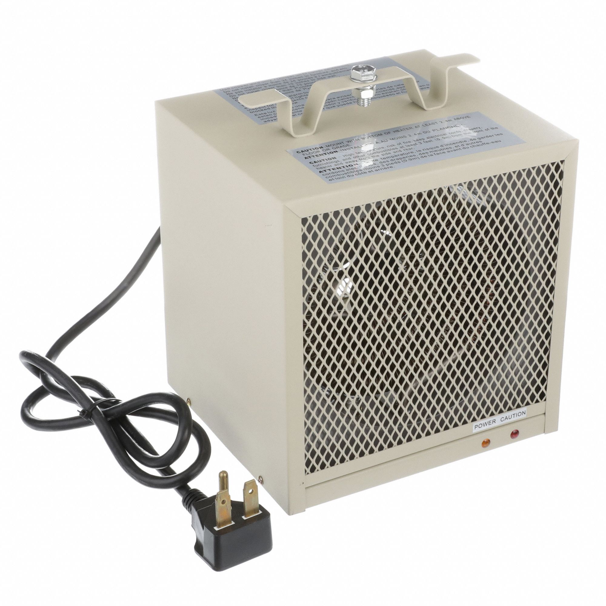 TPI CORP. Electric Wall & Ceiling Unit Heater, 3.6kW/4.8kW, 208/240V AC