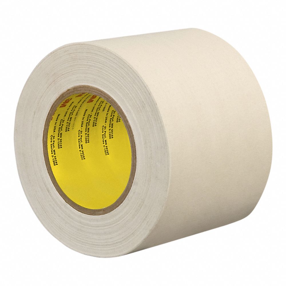 INSULATING ELECTRICAL TAPE, GENERAL PURPOSE, 175, COTTON, 3 IN X 180 FT, WHITE, WHITE