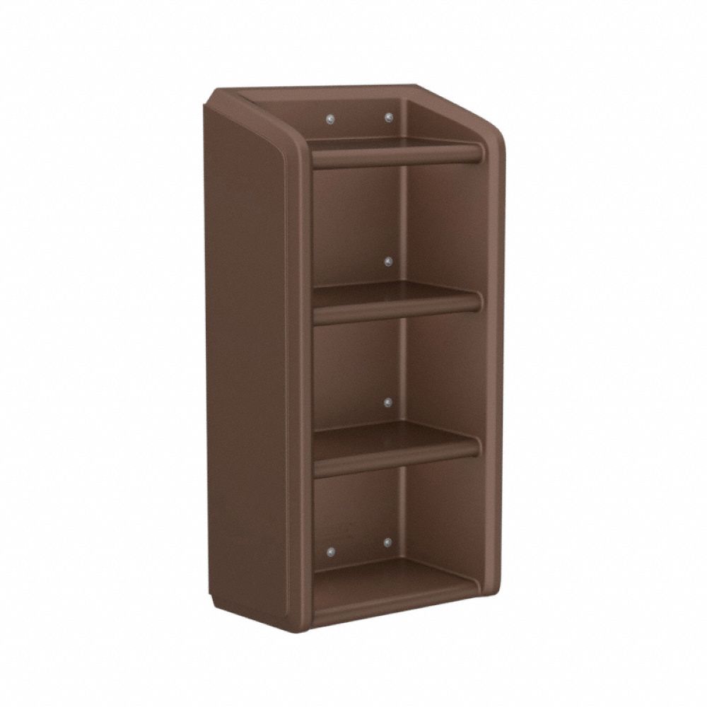 Shelving Unit: Brown,