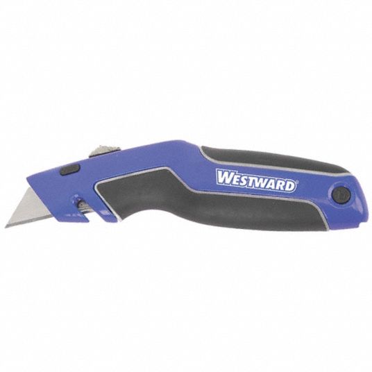 WESTWARD, 6 1/2 in Overall Lg, Steel Std Tip, Utility Knife 31XN02