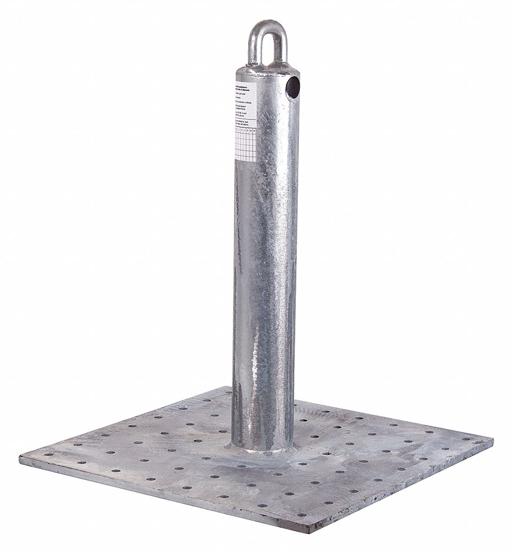 Concrete Roof Anchor,12inLx12inWx18inD Grainger