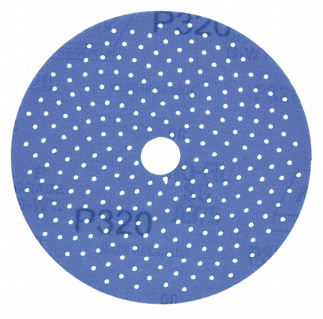 HOOK-AND-LOOP SANDING DISC, 5 IN DIAMETER, MULTI-HOLE, CERAMIC, P400 GRIT, C WEIGHT PAPER, 50 PK