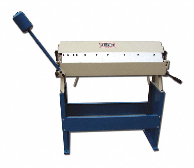 Sheet Metal Brake: Hand Lever : Top Edge Actuation + Finger, BB-3616E