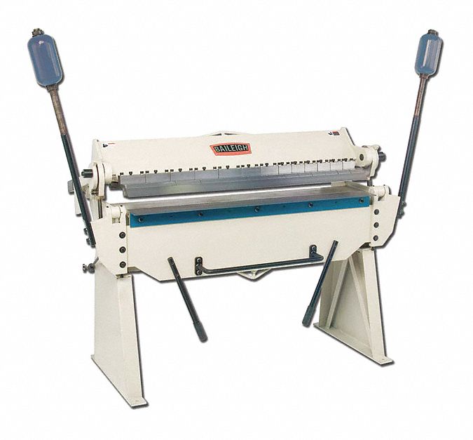 Sheet Metal Brake: Hand Lever : Top Edge Actuation + Finger, BB-4814