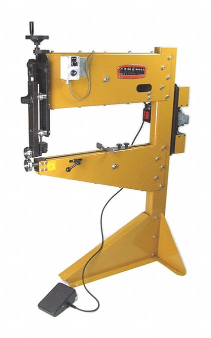 Bead Roller: Corded, 36 in Throat Dp, 16 ga Sheet Metal Capacity (Steel)