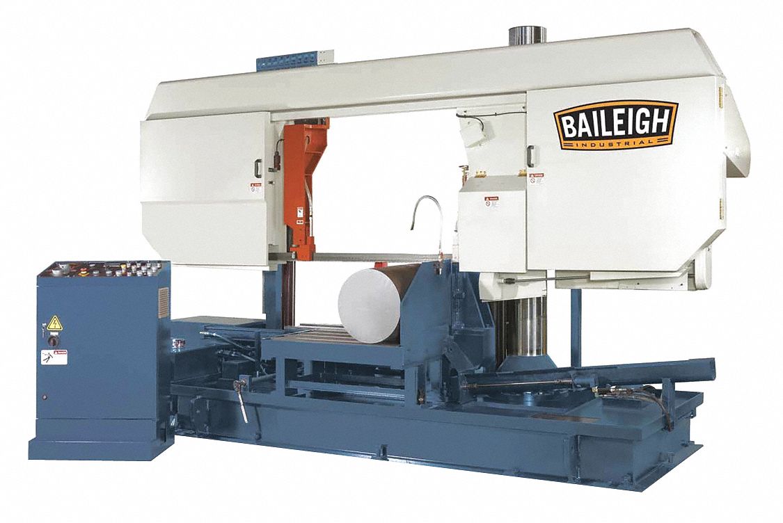 BAILEIGH INDUSTRIAL, Horizontal, 220V AC, Band Saw 31XU58BS800SA