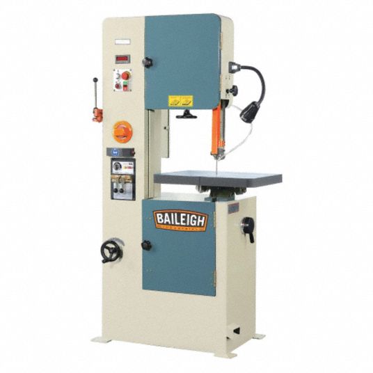 BAILEIGH INDUSTRIAL Corded, Band Saw, Vertical, Manual 31XU62BSV