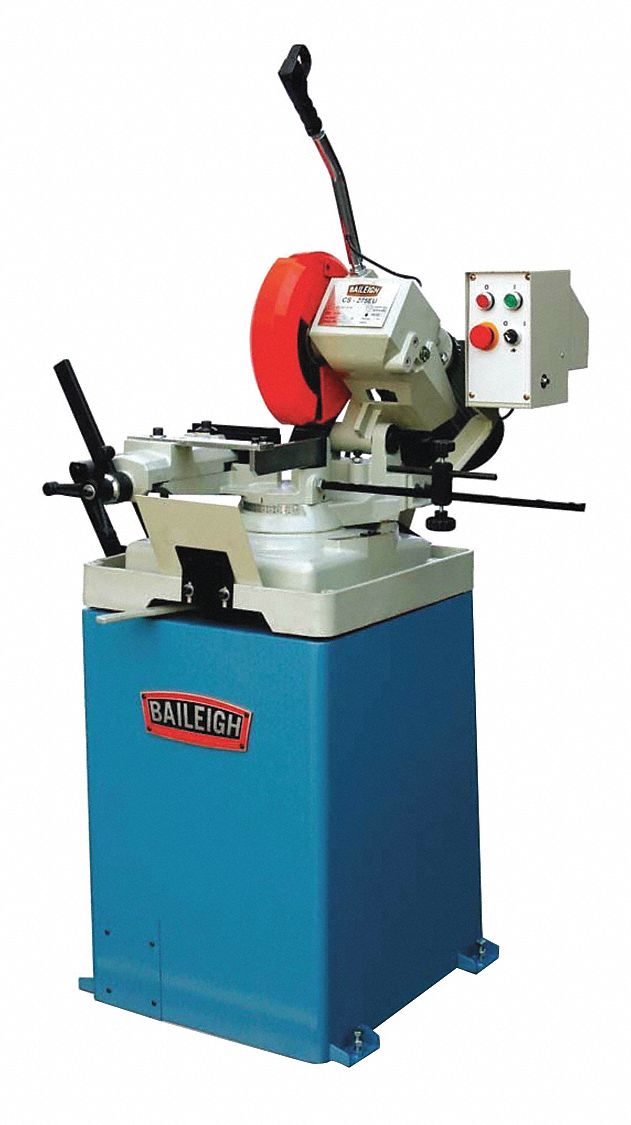 Cold Saw: Manual, 11 in Blade Dia. - English, 279 mm Blade Dia. - Metric
