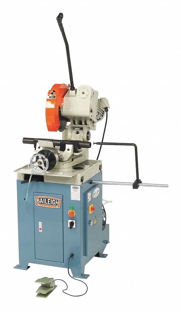 Cold Saw: Manual, 14 in Blade Dia. - English, 356 mm Blade Dia. - Metric