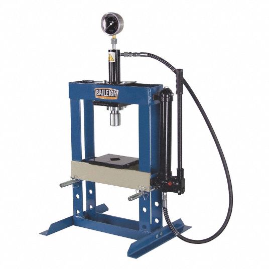 BAILEIGH INDUSTRIAL, Manual Pump, H-Frame Frame, Hydraulic Press