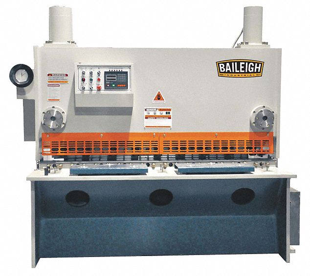 Machining Shear: Hydraulic, Foot Pedal, 96 in Max. Cut Wd, 0.25 in Capacity