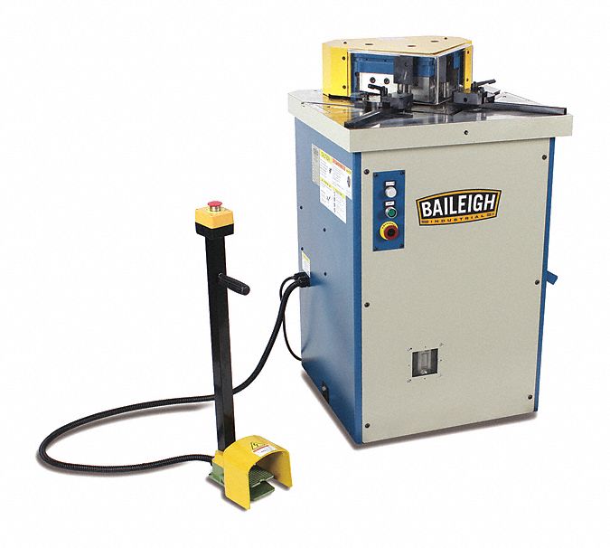 BAILEIGH INDUSTRIAL, Corded, 3 ga Sheet Metal Capacity (Steel), Sheet