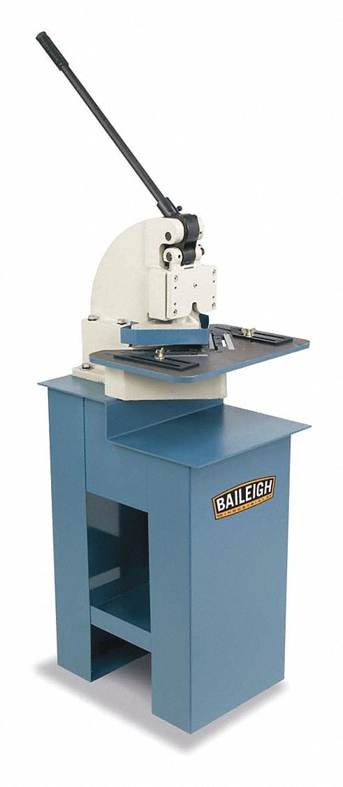 Manual Metal Stock Notcher, 6" Notch